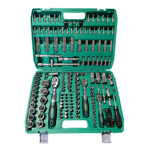 Conjunto de chaves de soquete de ferramentas manuais para mecânicos 